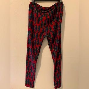 Women’s LulaRoe multicolored leggings